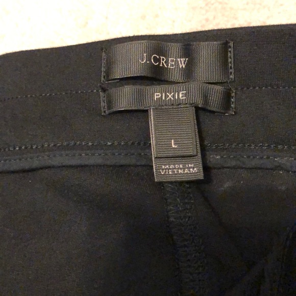 HP 🥳 J. Crew pixie pant in black NWOT - Picture 6 of 7